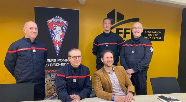 La Fédération du Bâtiment s’engage pour le volontariat des pompiers