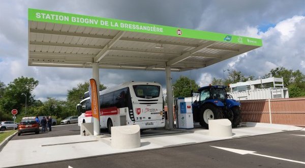Energie : une nouvelle station de BioGNV inaugurée