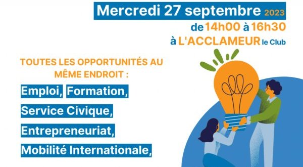 Forum des solutions emploi, formation, alternance... le 27 septembre à Niort