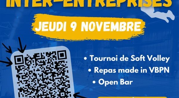 Tournoi interentreprises de Volley à Niort le 9 novembre, ouvert à tous !