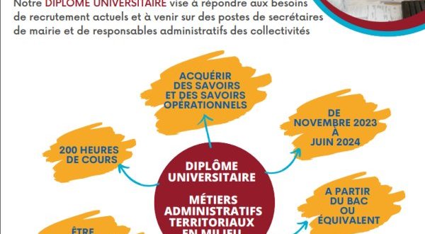 Un diplôme universitaire pour répondre au besoin de secrétaires de mairie