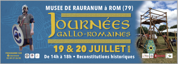 Vivez au temps des Gallo-Romains le temps d’un week-end ! Vivez au temps des Gallo-Romains le temps d’un week-end !