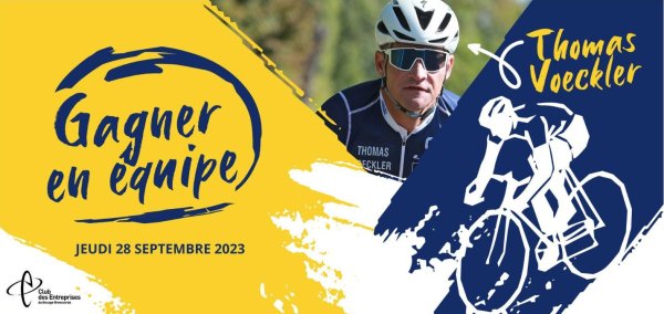 Thomas Voeckler invité du Club des entrepreneurs de Bressuire le 28 septembre Thomas Voeckler invité du Club des entrepreneurs de Bressuire le 28 septembre