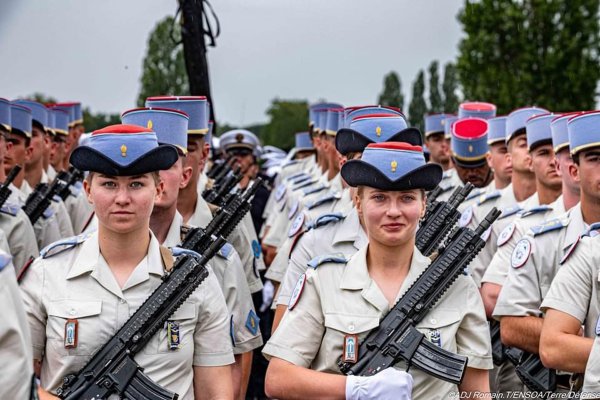 L’ENSOA au défilé militaire du 14 juillet à Paris