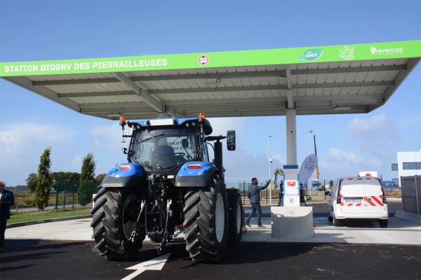 La station de BioGNV de Granzay-Gript officiellement lancée La station de BioGNV de Granzay-Gript officiellement lancée