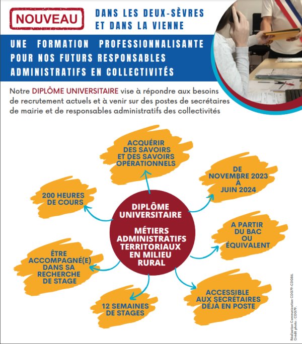 Un diplôme universitaire pour répondre au besoin de secrétaires de mairie Un diplôme universitaire pour répondre au besoin de secrétaires de mairie