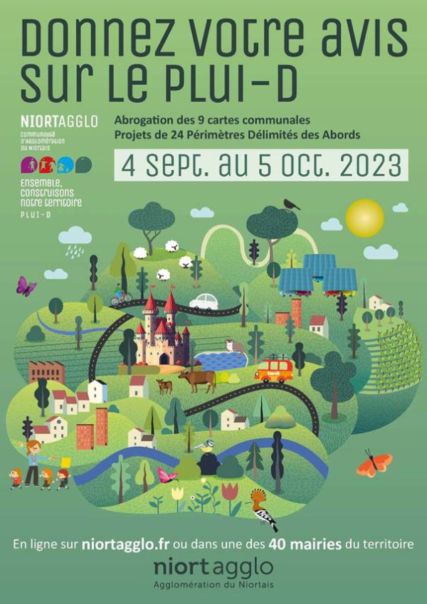 Donnez votre avis sur le Plan Local d’Urbanisme intercommunal du niortais Donnez votre avis sur le Plan Local d’Urbanisme intercommunal du niortais